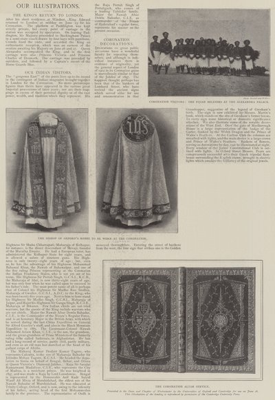 Kroning van Edward VII door English Photographer