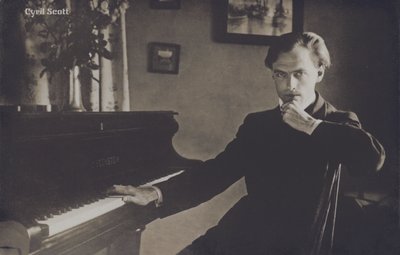 Cyril Scott, Engelse componist, schrijver en dichter door English Photographer