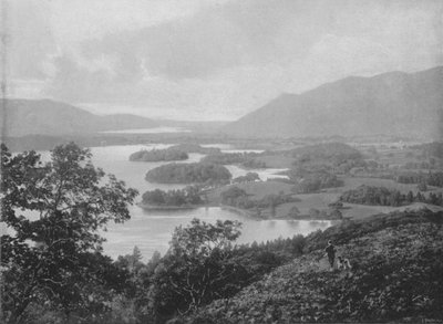 Derwentwater, vanaf Falcon Crag door English Photographer