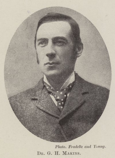 Dr. G. H. Makins door English Photographer