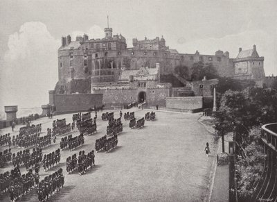 Edinburgh Kasteel, De Esplanade door English Photographer