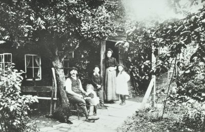 Elder Road: Rose Cottage, 1890 door English Photographer