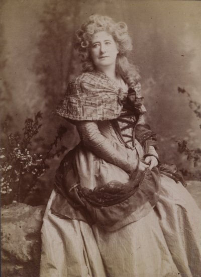 Ellen Terry als Clarisse in Robespierre, Lyceum Theatre door English Photographer
