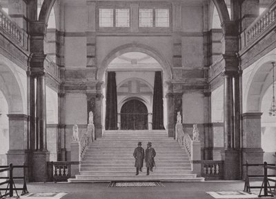Inkomhal van de Universiteit van Londen door English Photographer