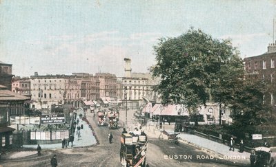 Euston Road in Londen door English Photographer
