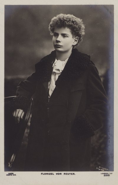 Florizel von Reuter, Amerikaanse violist en componist door English Photographer