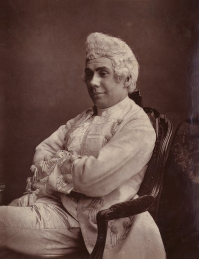 G. W. Anson (als Sir Howard Jelly) door English Photographer