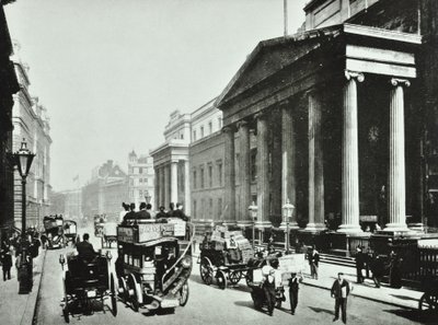 Hoofdpostkantoor, Saint Martins-le-Grand, City of London, 1890 door English Photographer