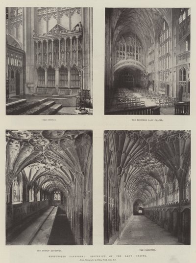 Gloucester Cathedral, heropening van de Lady Chapel door English Photographer