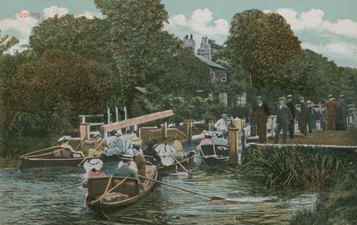 Goring - varen op de rivier door English Photographer