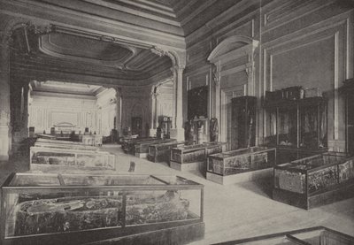 Zaal van de Koninklijke Mummies, met de mummie van Ramses II, de onderdrukker van de kinderen van Israël door English Photographer
