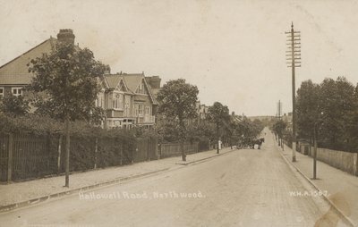 Hallowell Road, Northwood, nabij Londen (zw/w foto) door English Photographer