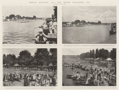 Henley Regatta, 1901, de Grand Challenge Cup door English Photographer