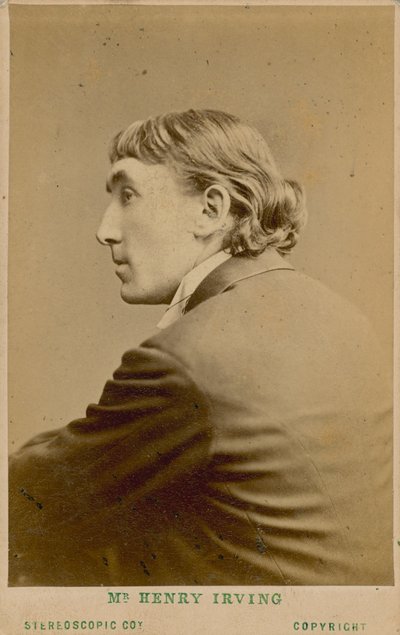 Henry Irving, acteur door English Photographer