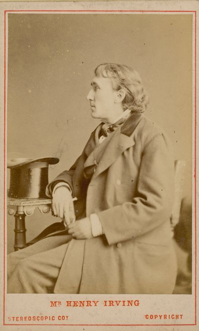 Henry Irving, acteur door English Photographer