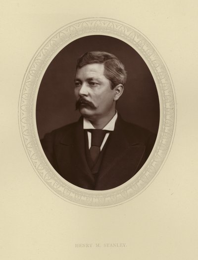 Henry M Stanley door English Photographer