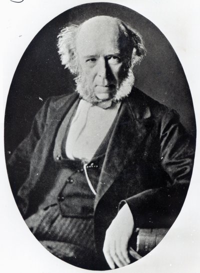 Herbert Spencer (1820-1903) door English Photographer