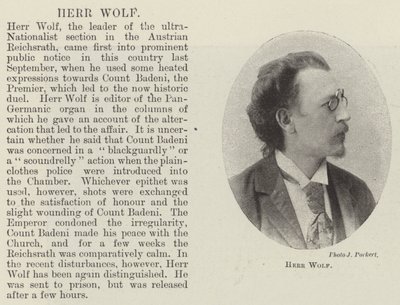 Herr Wolf door English Photographer