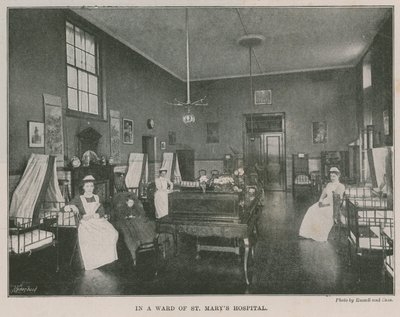 In een zaal van St Mary