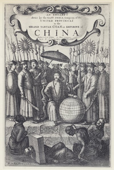 J Nieuhof, Een Ambassade gestuurd door de Oost-Indische Compagnie naar China, Tr J Ogilby 1673 door English Photographer