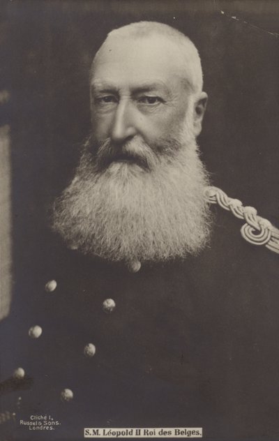 Koning Leopold II door English Photographer