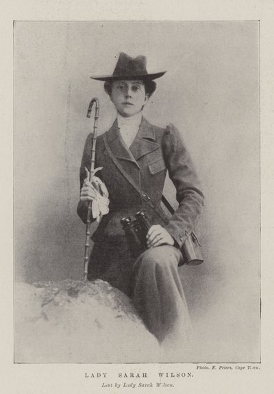 Lady Sarah Wilson door English Photographer