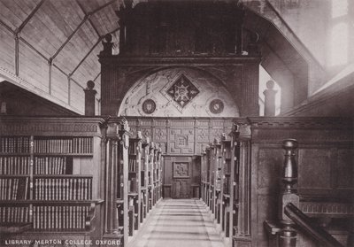 Bibliotheek Merton College Oxford door English Photographer