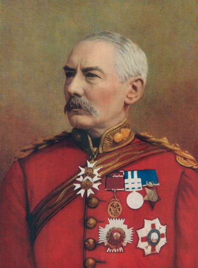 Luitenant-generaal Sir Charles William Wilson door English Photographer