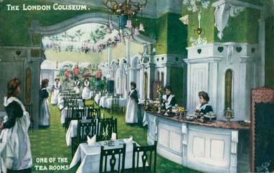 London Coliseum, Een van de Theekamers door English Photographer