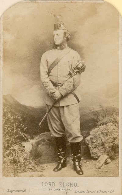 Lord Elcho, Promotor van de Nationale Schietvereniging door English Photographer