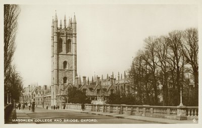 Magdalen College, Oxford door English Photographer