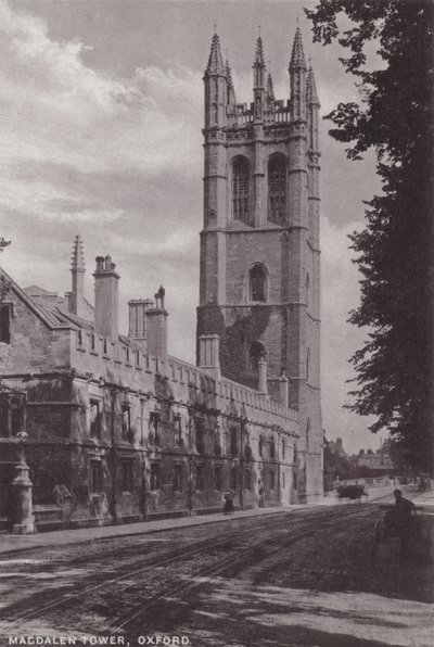 Magdalen Tower, Oxford door English Photographer
