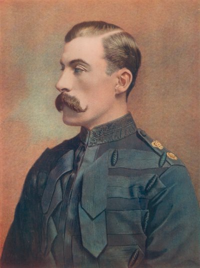 Generaal-majoor J. F. Brocklehurst. Commandant van de Tweede Cavaleriebrigade, Natal Field Force door English Photographer