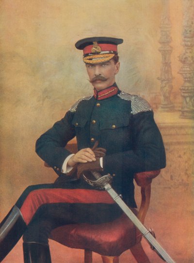Generaal-majoor J. M. Babington. Bevelhebber van de Eerste Cavaleriebrigade in Zuid-Afrika door English Photographer