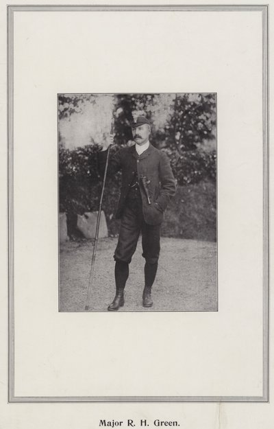 Majoor R H Green door English Photographer