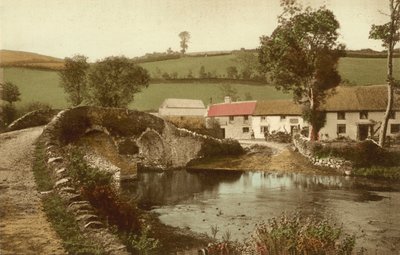 Malmsmead, Lorna Doone Farm door English Photographer