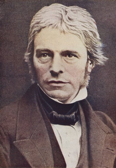 Michael Faraday, Engelse natuurkundige en scheikundige door English Photographer