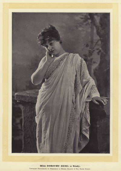 Miss Dorothy Dene: een Studie door English Photographer