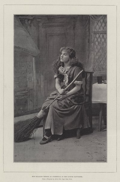 Miss Ellaline Terriss als Assepoester in de Lyceum Pantomime door English Photographer