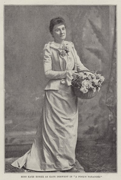 Miss Kate Rorke als Kate Derwent in A Fools Paradise door English Photographer