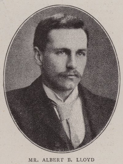 Mr Albert B Lloyd door English Photographer