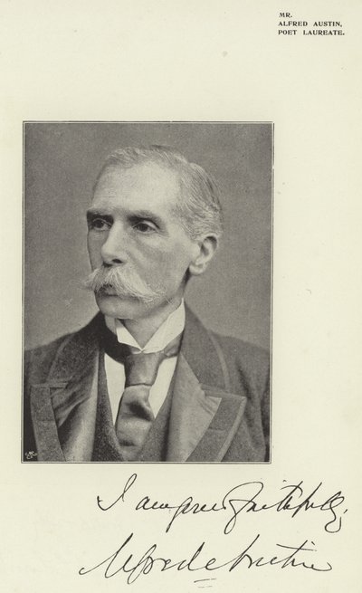 Mr Alfred Austin, Dichter Laureaat door English Photographer