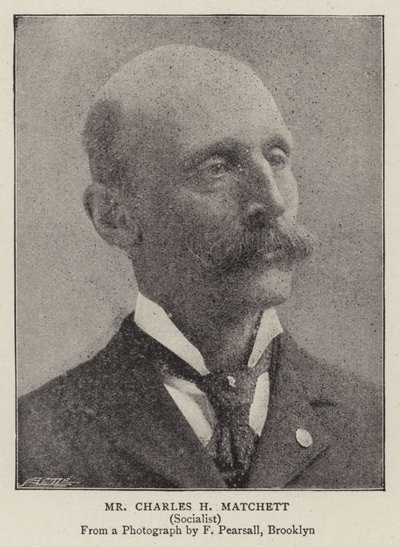 Mr Charles H Matchett door English Photographer