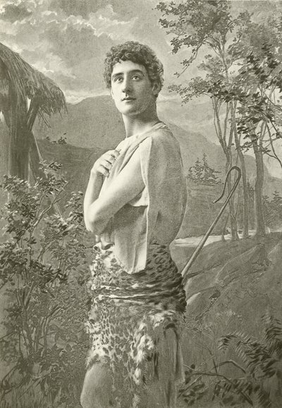 Mr Fuller Mellish als Florizel (gravure) door English Photographer