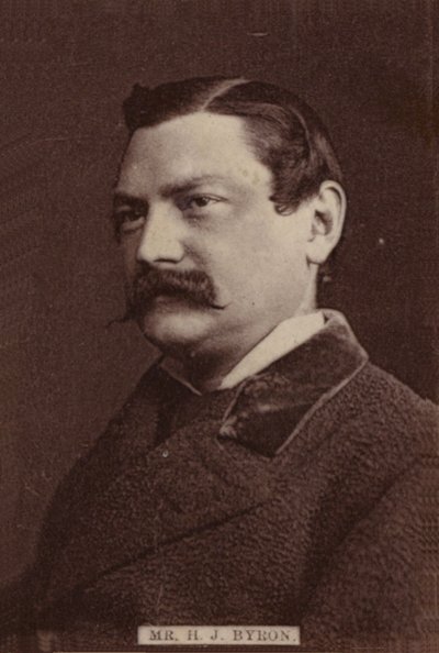 Mr. H. J. Byron door English Photographer