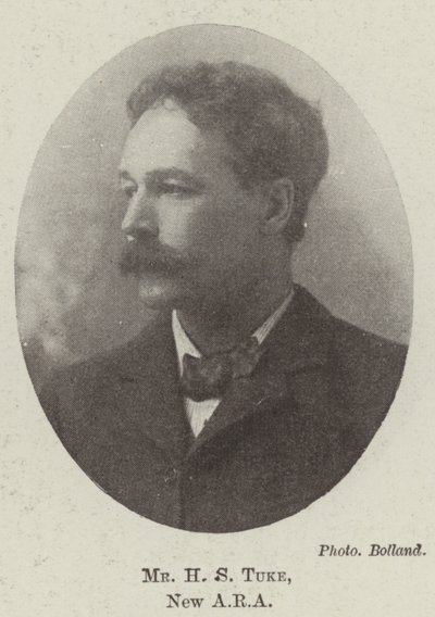 Mr H S Tuke, nieuwe ARA door English Photographer