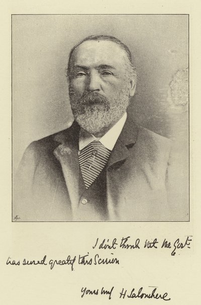 Henry Labouchere, MP voor Northampton en redacteur van Truth door English Photographer