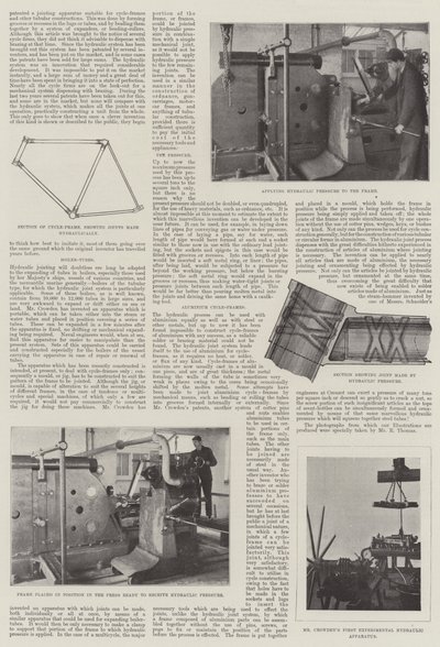 De hydraulische verbinding van de heer Hooley door English Photographer