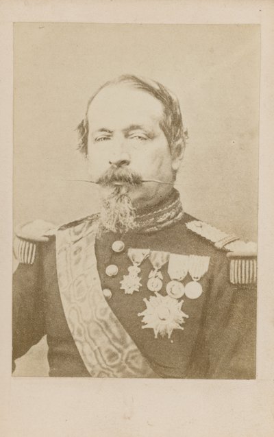 Napoleon III door English Photographer