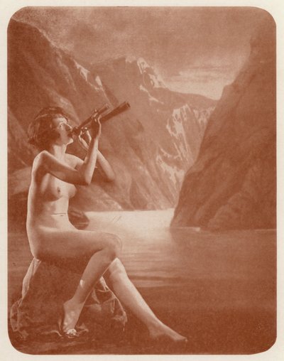 Nudistische kunst: Echo